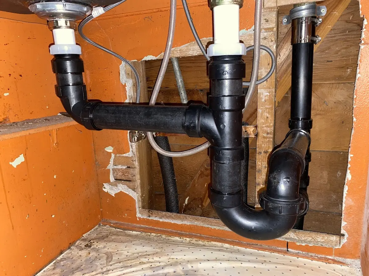 Professional Plumbing Inspection equipment and tools on the job in Wolcott